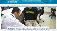 Desktop Screenshot of medicinedoctorinchandigarh.com